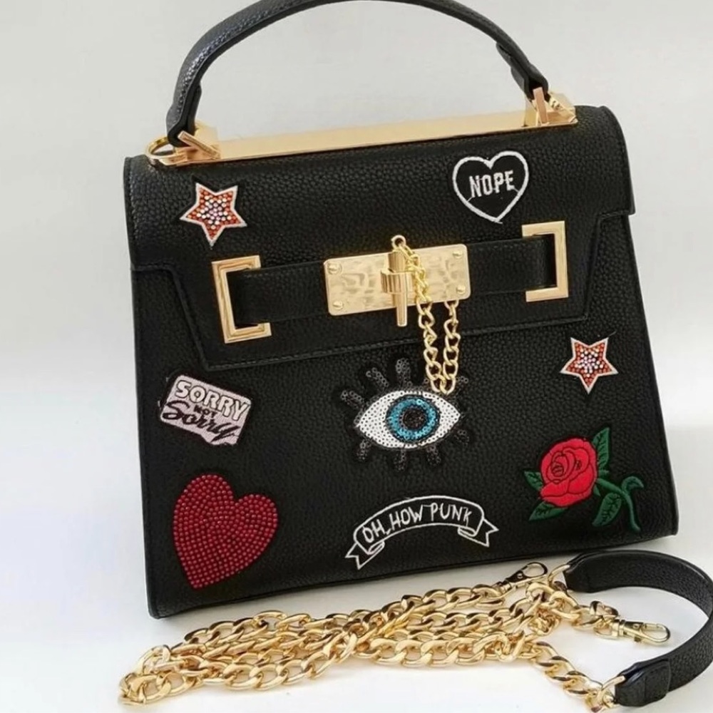 Exclusive Chic Black ALDO Satchel